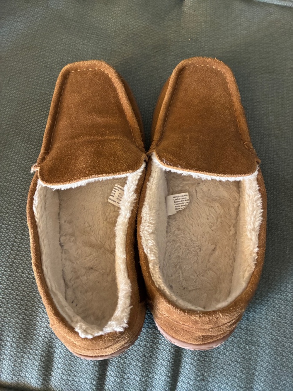 George Brown Men's Suede Slip-On Moccasin Loafers